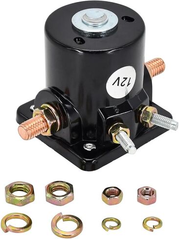 Jiayicity 12V Starter Relay Solenoid 3217124 389398 380095 395419 47886 47886T 83622 395419 582708 586180 18-5808 4-5808 SMR6003 240-22011 SW622 Compatible with Johnson Evinrude Outboard Engine in Saudi Arabia