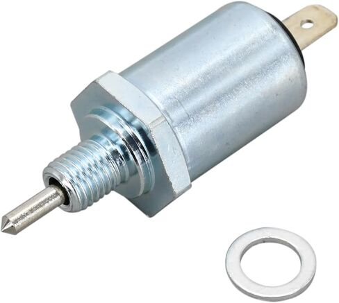 Weelparz M138477 المكربن ​​الوقود إيقاف الملف اللولبي 21188-2011 متوافق مع جون ديري LT180 LX277 X475 X520 X540 Z840 GX325 GX345 متوافق مع Kawasaki FD590V FD671D FD711D FD731V FD750D in Kuwait