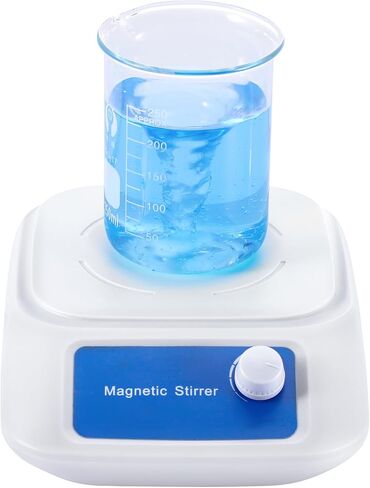 لوحة تحريك مغناطيسية من eLabPal، خلاط مغناطيسي بلوحة تحريك 3000 دورة في الدقيقة مع شريط تحريك، سعة التحريك القصوى 3000 مل (بدون تسخين) in Kuwait