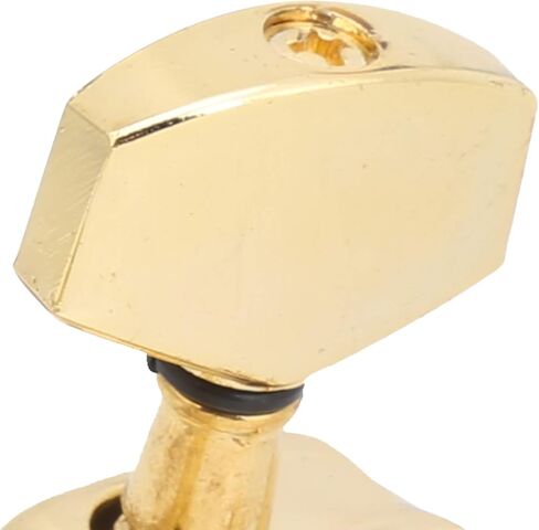 3 Left 3 Right Acoustic Guitar SemiClosed String Tuning Pegs Tuning Keys Machine Heads for Acoustic Guitar(Silver) in Kuwait