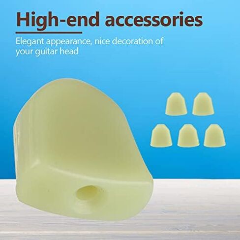 Tuning Peg Button, RiToEasysports 6 PCS/Set Tuning Pegs Machine Heads Acrylic Buttons for Acoustic Electric Guitar(Green) Kluson Tuner Buttons in Saudi Arabia