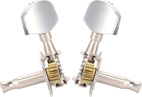 Guitar String Tuning Peg, 4pcs 2L2R Guitar Machine Heads Knobs Tuners Tuning Keys for Classical Style Ukulele Guitar DIY Parts in Saudi Arabia