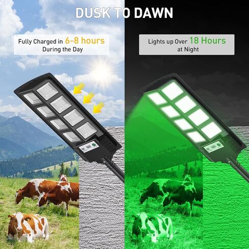 VowelsOne Hog Lights for Night Hunting,Powered Feeder Light(Green)12000LM Solar Lights for Hunting Hogs, Coyote, Varmint, Deer, Motion Activated Feeder in Saudi Arabia