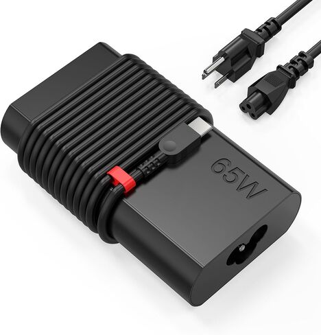 جديد 65 واط USB C شاحن الكمبيوتر المحمول لينوفو ثينك باد اليوغا Chromebook IdeaPad شاحن شحن سريع نوع C محول التيار المتردد سلك الطاقة العرض in Kuwait