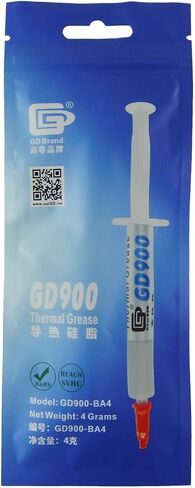 GD900 Thermal Paste 4Grams for Gamer Computer PSP/CPU/ Ps3/ps4/xbox360/one/pc Best Cost x Benefit (N.W. 4G GD900-BA4 5 Pieces) in Saudi Arabia