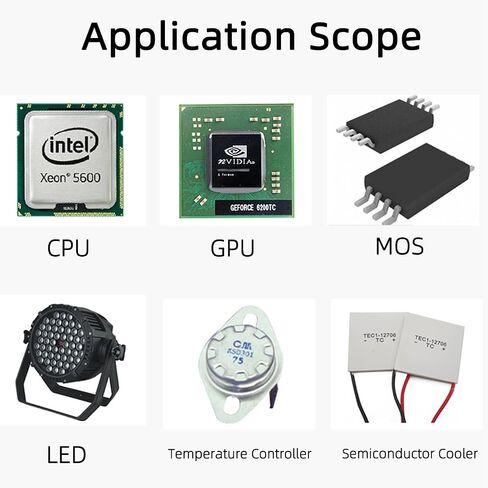 GD900 Thermal Paste 4Grams for Gamer Computer PSP/CPU/ Ps3/ps4/xbox360/one/pc Best Cost x Benefit (N.W. 4G GD900-BA4 5 Pieces) in Saudi Arabia