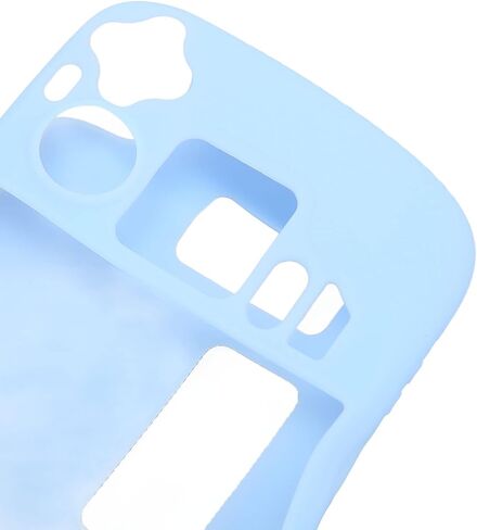 Steam Deck Protective Cover, Silicone Cover Case Compatible with Steam Deck with Anti Slip Pattern Heat Dissipation and Lanyard,Multiple Colors Protective Cover (Blue) in Saudi Arabia
