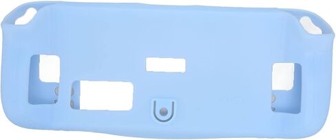 Steam Deck Protective Cover, Silicone Cover Case Compatible with Steam Deck with Anti Slip Pattern Heat Dissipation and Lanyard,Multiple Colors Protective Cover (Blue) in Saudi Arabia