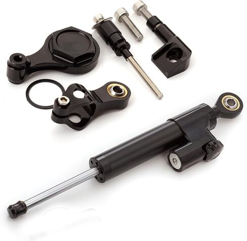 Fit For YZF R6 2006-2015 2016 2017 2018 2019 2020,R1 YZF1000 2006-2016 CNC Motorcycle Steering Damper Stabilizer Buffer Control Bar with Mounting Bracket Support Kit Full Set in Kuwait