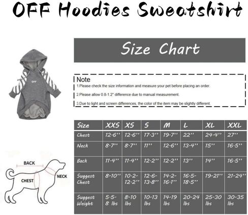 Dog Hoodies Puppy Fleece Sweatshirt Soft Warm Sweater Winter Clothes for XXS-XXL Small Medium Large Dogs Cats (Medium,Gray) in Saudi Arabia