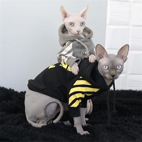 Dog Hoodies Puppy Fleece Sweatshirt Soft Warm Sweater Winter Clothes for XXS-XXL Small Medium Large Dogs Cats (Medium,Gray) in Saudi Arabia