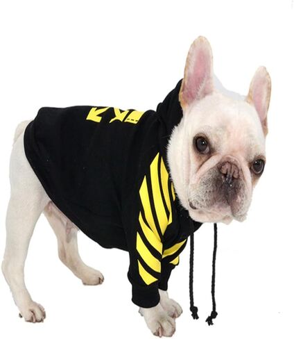Dog Hoodies Puppy Fleece Sweatshirt Soft Warm Sweater Winter Clothes for XXS-XXL Small Medium Large Dogs Cats (Medium,Gray) in Saudi Arabia