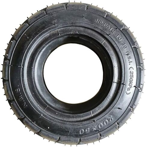 200x50 Solid Tubeless Tire Fits for Razor E100 E150 E175 E200 Electric Scooter ePunk bike compatible with 2-wheel Smart Self Balancing Scooter in Kuwait