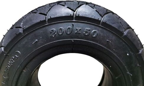 200x50 Solid Tubeless Tire Fits for Razor E100 E150 E175 E200 Electric Scooter ePunk bike compatible with 2-wheel Smart Self Balancing Scooter in Kuwait