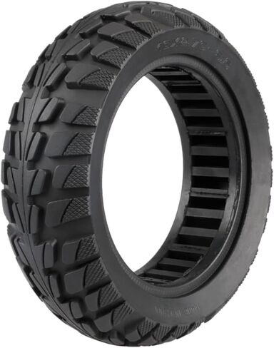 10 Inch Solid Tire 10x2.70 10x2.75 Tire for Hover-1 Alpha Hiboy Titan PRO Scooter 70/65-6.5 Tubeless Puncture-Proof Tire, Explosion-Proof Solid Tires, Shockproof Super-Grip Design in Saudi Arabia