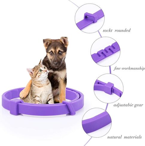 basajaun Calming Collar for Dogs 3 Packs Anxiety Relief Dog Pheromone Collar (Cat) in Saudi Arabia