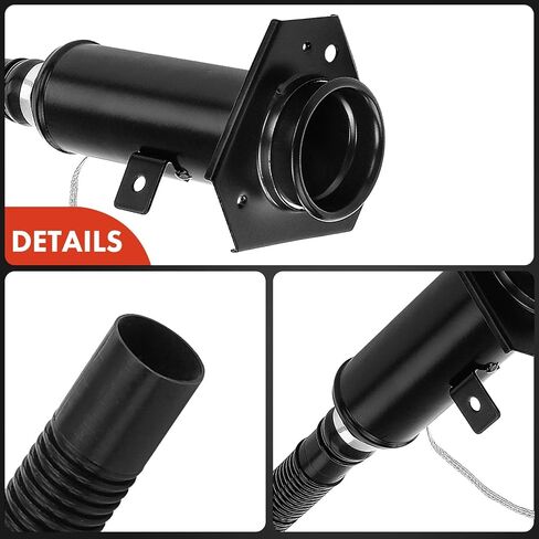 A-Premium Fuel Tank Filler Neck Pipe Hose Compatible with Chevrolet Silverado 1500 2500 1500HD 2500HD 3500 & GMC Models Sierra 1500 2500 1500 HD 2500 HD 3500, 1999 2000 2001 2002 2003 2004, Fleetside in Saudi Arabia