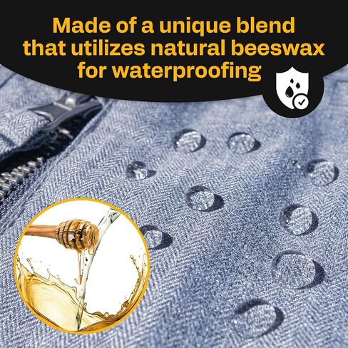 [3 Pack] Canvas Wax Waterproofing Bars to Preserve & Protect Your Gear - Natural Fabric Wax for Fabric Waterproofing Jackets, Hats, Bags & More - 2.5oz Canvas Waterproofing Wax Bar with Applicator in Saudi Arabia