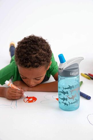 CamelBak Eddy Kids Water Bottle Kids Big Bite Valve - Spill Proof - Water Bottle for Kids - BPA-Free Water Bottle in Saudi Arabia