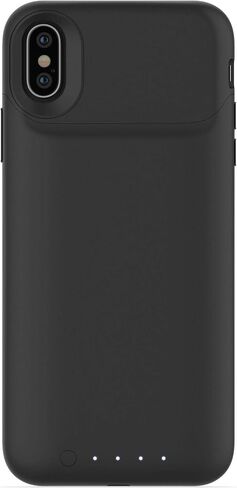 حزمة عصير Mophie اللاسلكية - شحن لاسلكي Qi - حافظة بطارية واقية مصنوعة لهاتف Apple iPhone X - أزرق (401002006) in Saudi Arabia