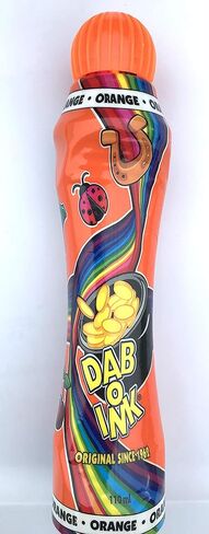 Dab-O-Ink Bingo Daubers - 4 أونصة - برتقالي in Kuwait