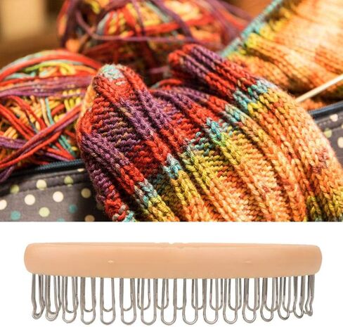Sock Knitting Machine Household Weaving Knitting Loom DIY Craft Board Knit Machine Beginners Knitting Tools(Random Color) in Saudi Arabia