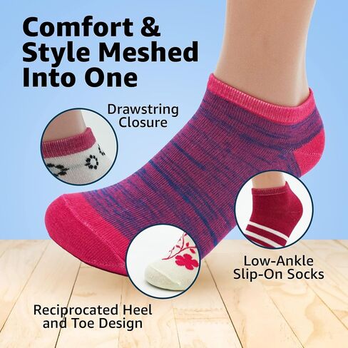 BRIGHT STAR Women Low Cut Ankle Socks(30-Pair) Athletic,Workout,Running in Saudi Arabia