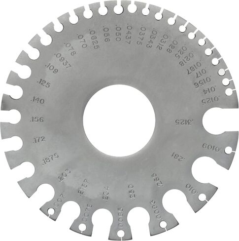 Mitutoyo 950-203, U.S. Standard Wire Gage for 0-36 Gage Ferrous Wire in Saudi Arabia