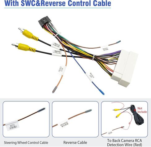 42Pin Radio Wiring Harness Adapter to 16Pin Plug for Hyundai Kia in Kuwait