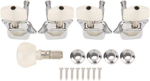 Banjo Tuning Peg, Head Tuning Knob Semi Closed String 4+1 Musical Instrument Accessories Banjo Tuners in Saudi Arabia