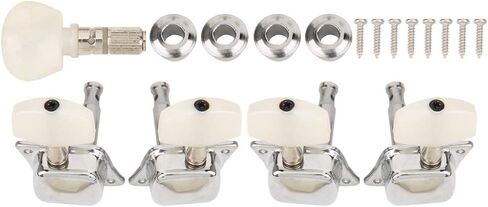 Banjo Tuning Peg, Head Tuning Knob Semi Closed String 4+1 Musical Instrument Accessories Banjo Tuners in Saudi Arabia