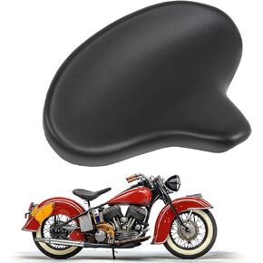 مقعد منفرد متوافق مع مقعد الدراجة النارية Harley Davidson WLA WLC VL UL EL WL Knucklehead باللون الأسود in Kuwait