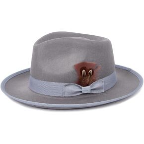 FADACHY Fedora Hats for Men & Women Wide Brim Felt Hat Dress Panama Trilby Hats in Saudi Arabia