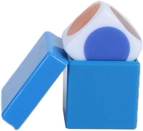 SUMAG Eye Perspective Dice Box Magic Tricks Distinguish Color Through Sound Dice Close up Street Magic Props Mentalism Funny Toys in Saudi Arabia