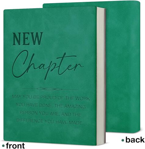 New Chapter Journal, Retirement Gifts for Coworker Friends Teacher Coaches Boss Nurse, Coworker Leaving Gifts for Women Men 160 Pages Writing Notebook, Going Away Farewell Goodbye Gift in Saudi Arabia