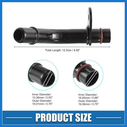 Engine Heater Hose Assembly No.BR3Z18696A HVAC Heater Pipe for Ford F-150 2011-2014 Metal Black Auto Accessories in Saudi Arabia