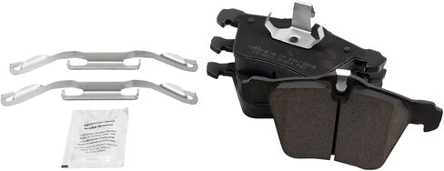 Front and Rear Brake Pad Set Ceramic Hardware Compatible with 2010-2015 Jaguar XF 2010-2016 XJ 2012-2015 XK 2007-2009 XKR in Saudi Arabia