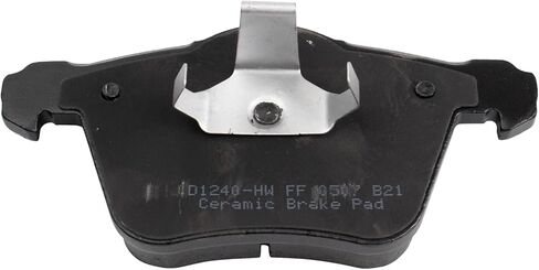 Front and Rear Brake Pad Set Ceramic Hardware Compatible with 2010-2015 Jaguar XF 2010-2016 XJ 2012-2015 XK 2007-2009 XKR in Saudi Arabia