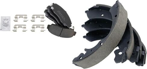 Front Brake Pads Semi Metallic Compatible with 2003-2007 Honda Accord in Saudi Arabia