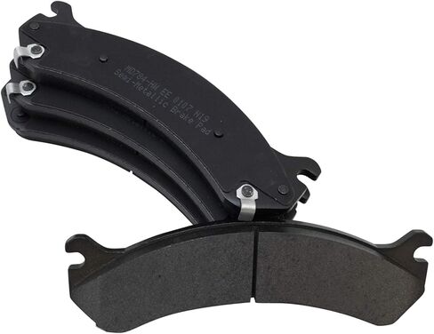 Front and Rear Brake Pad Set Semi Metallic Compatible with 2000-2005 Cadillac DeVille in Saudi Arabia