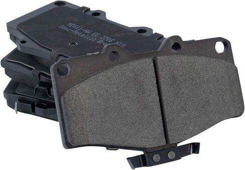 Front and Rear Brake Pads Semi Metallic Hardware Compatible with 1992-2000 Toyota 4Runner 1993-1998 T100 in Saudi Arabia