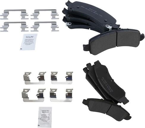Brake Pads Semi-Metallic Front & Rear Compatible with 2009-2014 Chevrolet Express 1500 GMC Savana 1500 in Saudi Arabia