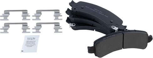Brake Pads Semi-Metallic Front & Rear Compatible with 2009-2014 Chevrolet Express 1500 GMC Savana 1500 in Saudi Arabia