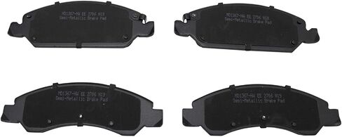 Front and Rear Brake Pads Semi Metallic Hardware Compatible with 2005-2008 Chevrolet Silverado 1500 2005-2008 GMC Sierra 1500 in Saudi Arabia