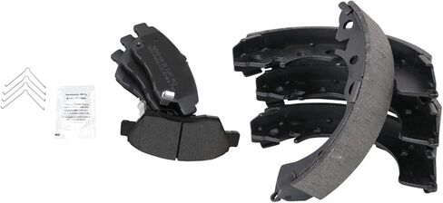 Front Brake Pads Semi Metallic Compatible with 1994-1997 Honda Civic del Sol in Saudi Arabia