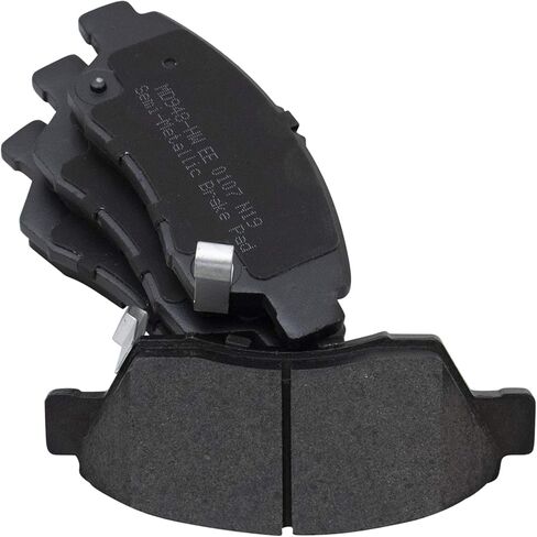 Front Brake Pads Semi Metallic Compatible with 1994-1997 Honda Civic del Sol in Saudi Arabia