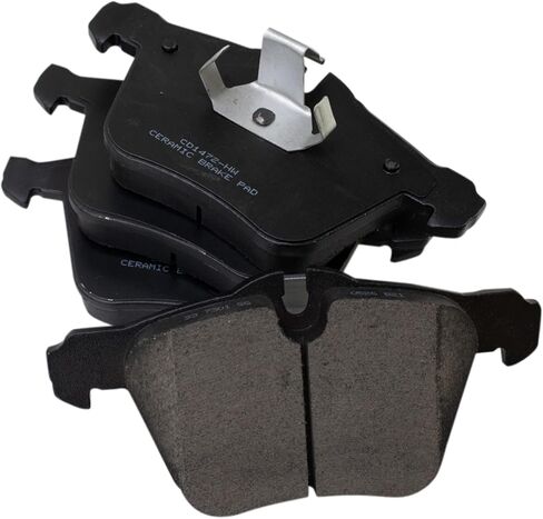 Front and Rear Brake Pads Ceramic Hardware Compatible with 2006-2008 Jaguar S-Type 2005-2009 Super V8 2009-2015 XF 2011-2016 XJ XJR 2010-2015 XK 2007-2009 XKR in Saudi Arabia