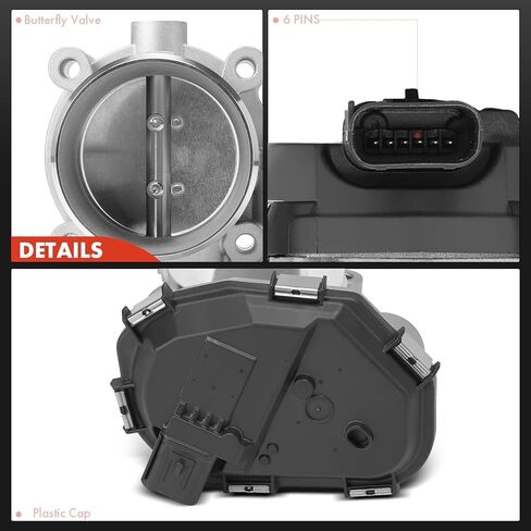 A-Premium Electronic Throttle Body Assembly Compatible with Ford F-150 15-22, Mustang 15-22, Explorer, Fusion, Edge, Ranger, Bronco & Lincoln MKZ, MKZ, Continental, Aviator in Saudi Arabia