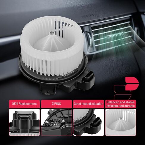 BDFHYK AC Heater Blower Motor Fan 700215 Compatible with Dodge Journey Lexus ES350 GX460 RX450h RX350 Toyota Tundra 4Runner Avalon Camry Venza Highlander,HVAC Blower Motors Replacement for 87103-60400 in Saudi Arabia