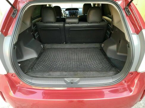 شبكة شحن منظمة لصندوق السيارة الخلفي لسيارة Toyota Prius V 2012-2017 - شبكة شحن على الطراز الأرضي لهاتشباك - شبكة تخزين ممتازة لتنظيم صندوق السيارة - متوافقة مع Prius V in Saudi Arabia